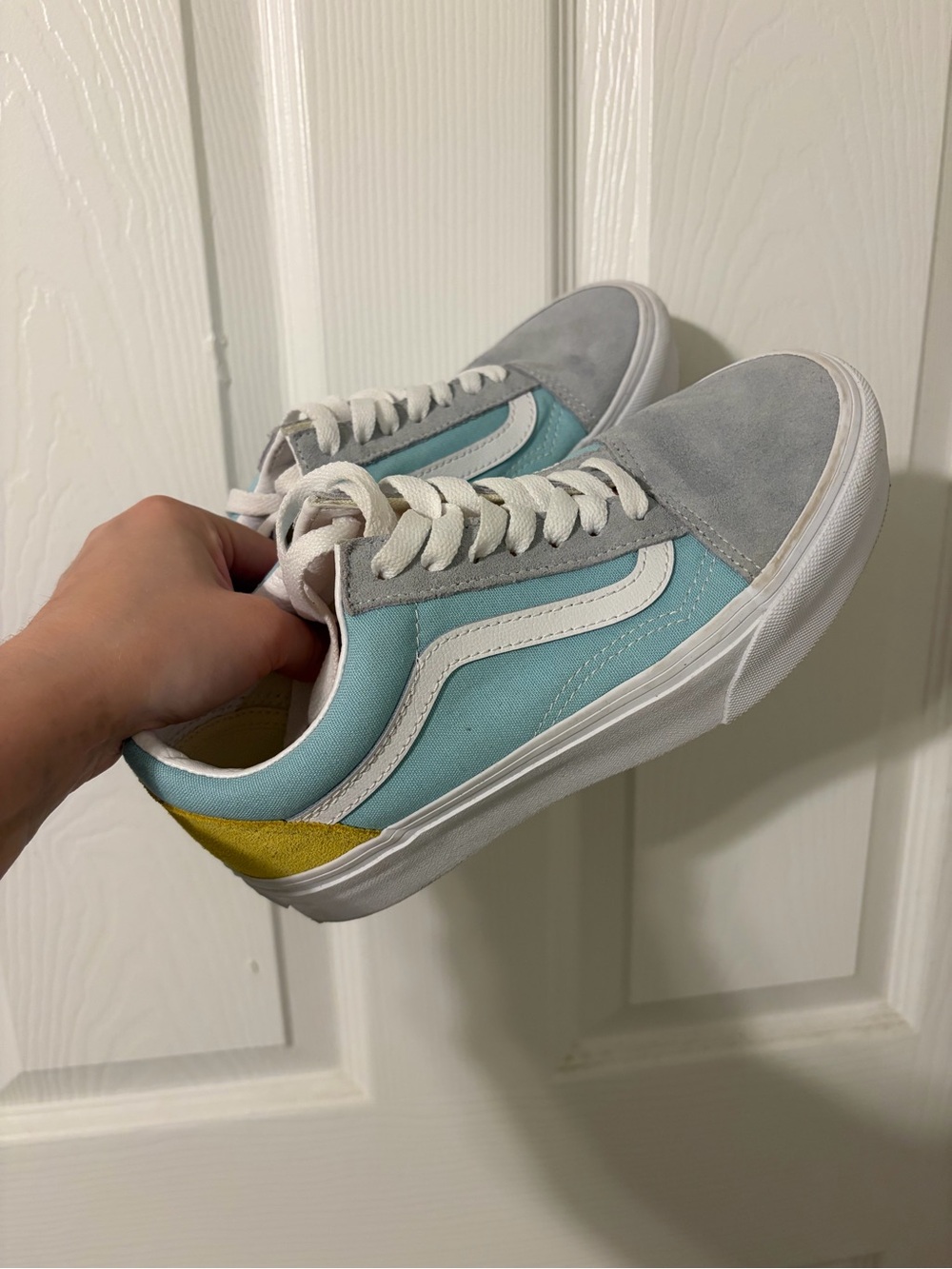 Vans Old Skool Multicolor Platform Sneakers